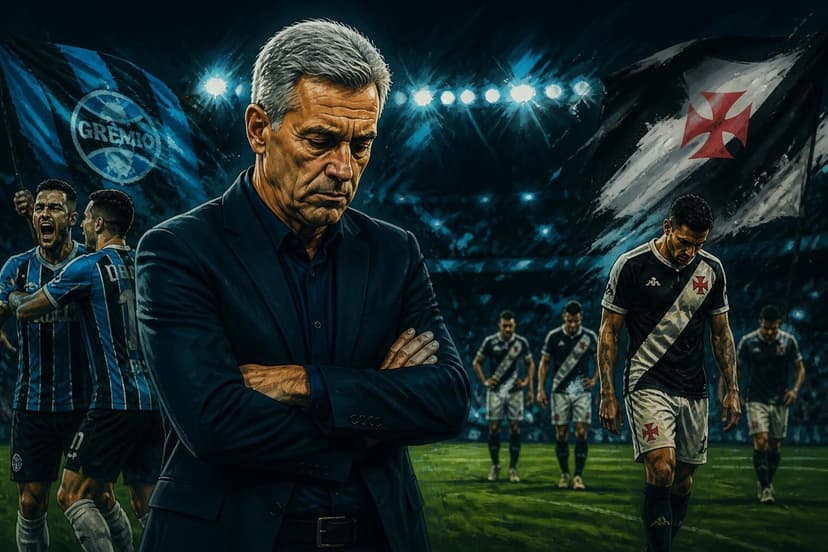 Luís Castro é demitido do Grêmio após derrota para o Vasco