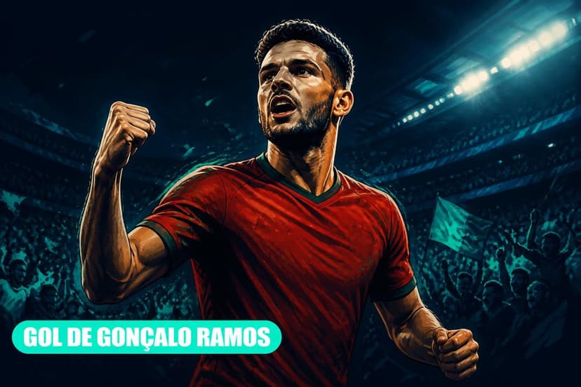 Gonçalo Ramos Sela Vitória de Portugal na Copa do Mundo
