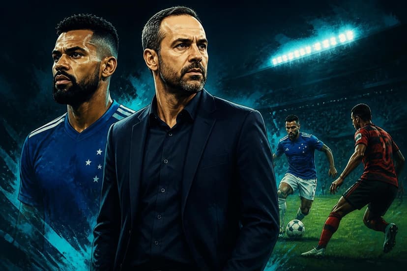 Artur Jorge explica ausência de Fabrício Bruno no Cruzeiro