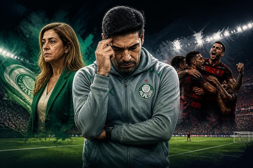 Palmeiras perde liderança para o Flamengo no Brasileirão