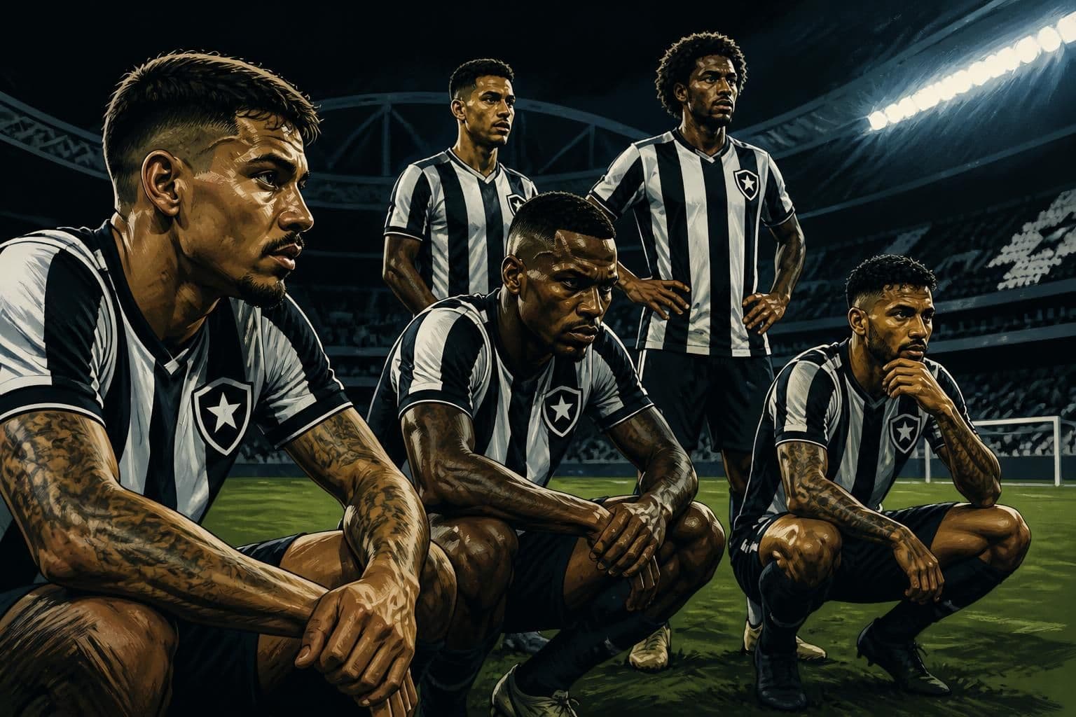 Novo limite de estrangeiros impacta Botafogo no Brasileirão