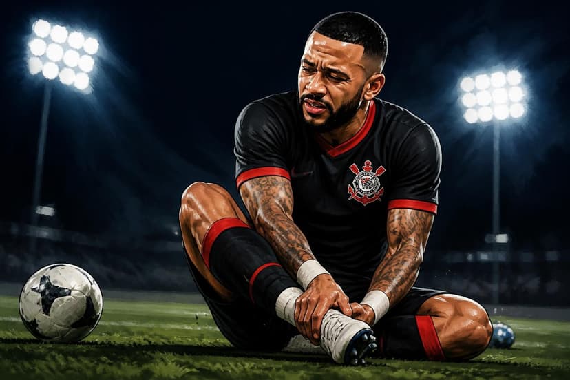 Corinthians: Memphis Depay e outros cinco ficam de fora do treino