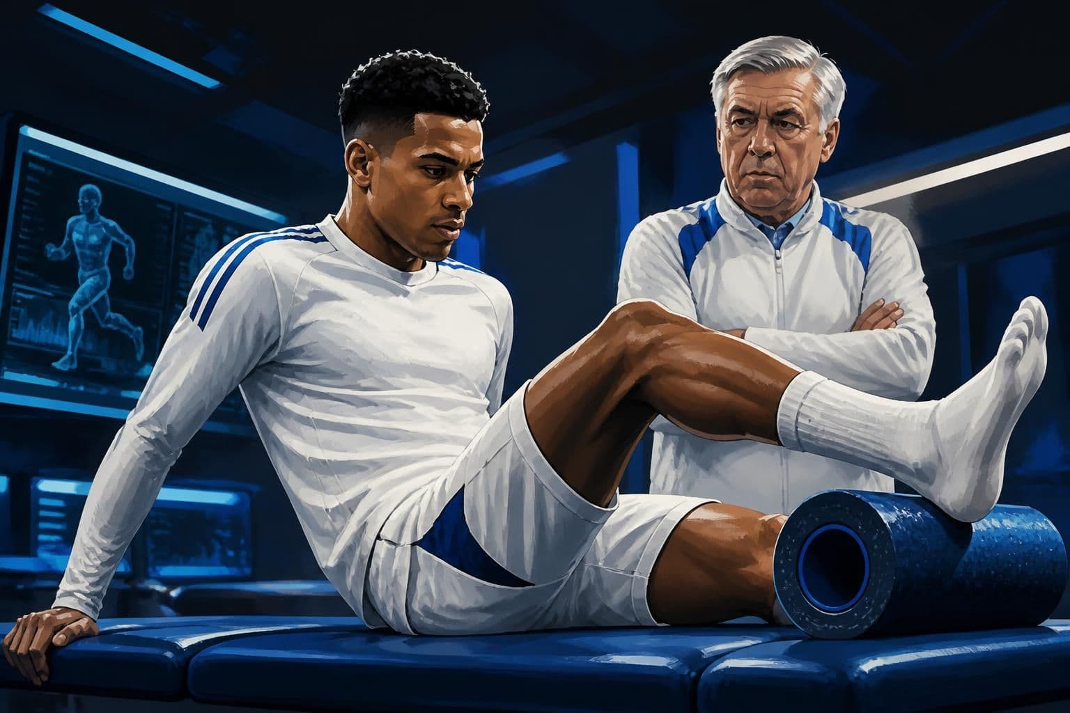 Rodrygo intensifica recuperação de lesão no Real Madrid