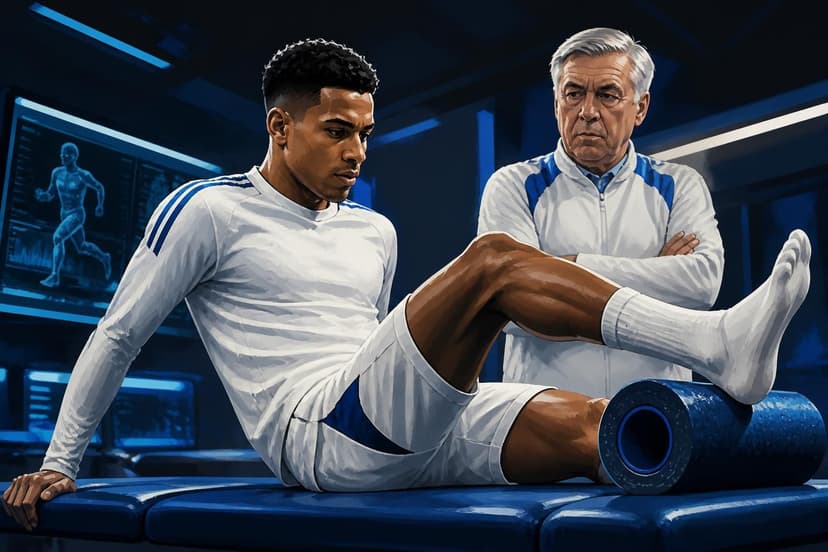 Rodrygo intensifica recuperação de lesão no Real Madrid