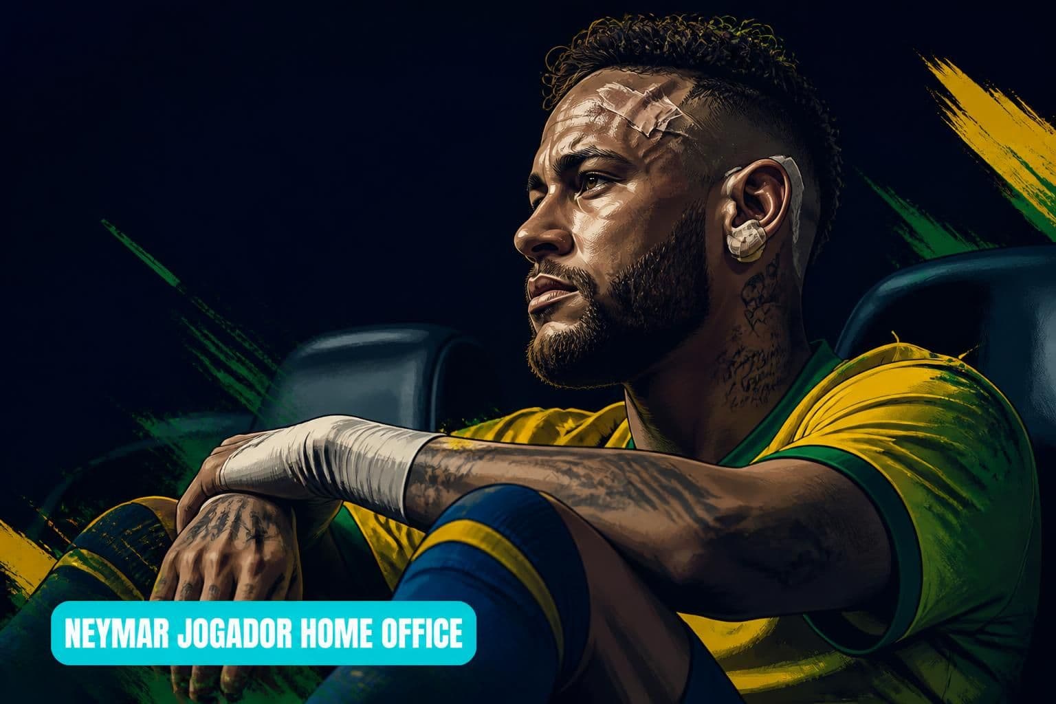 Lula ironiza Neymar como jogador home office na Seleção