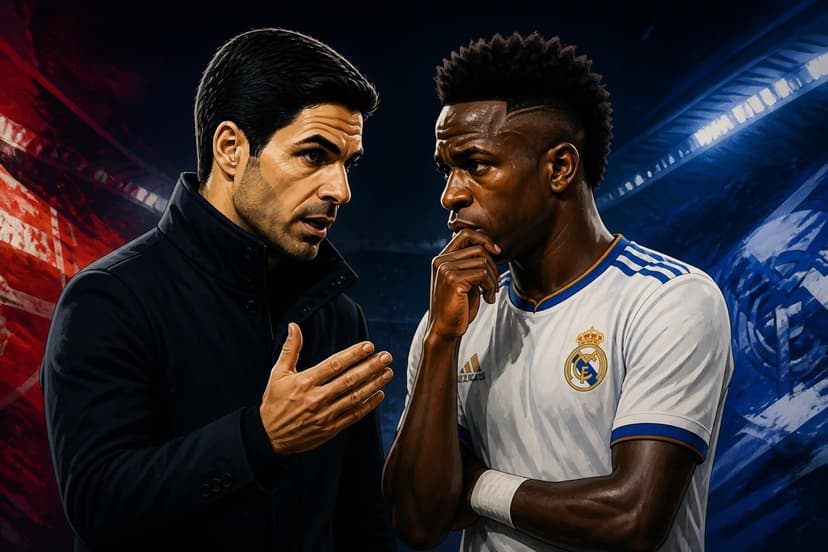 Arteta tenta contratar Vinicius Jr. para o Arsenal
