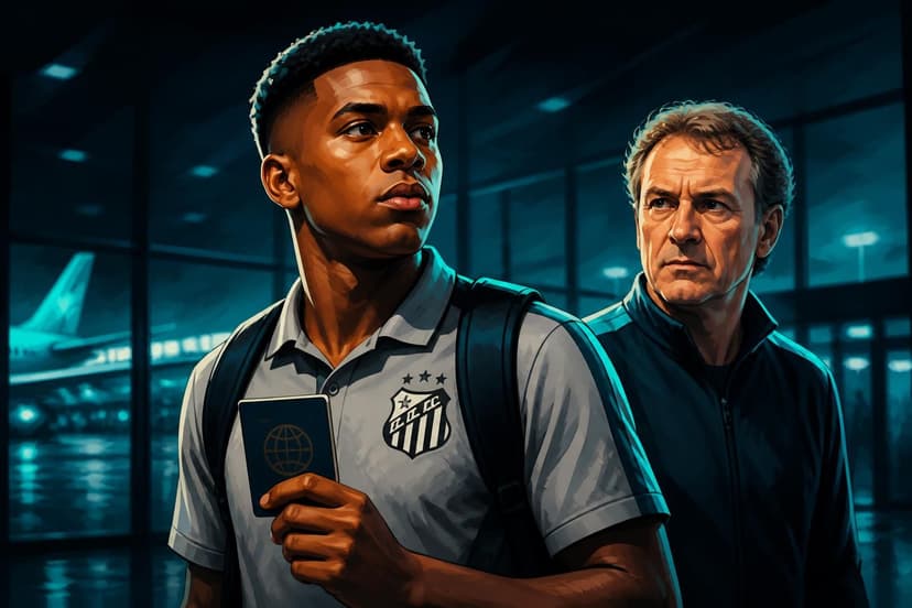 Robinho Jr viaja à Itália para regularizar passaporte europeu