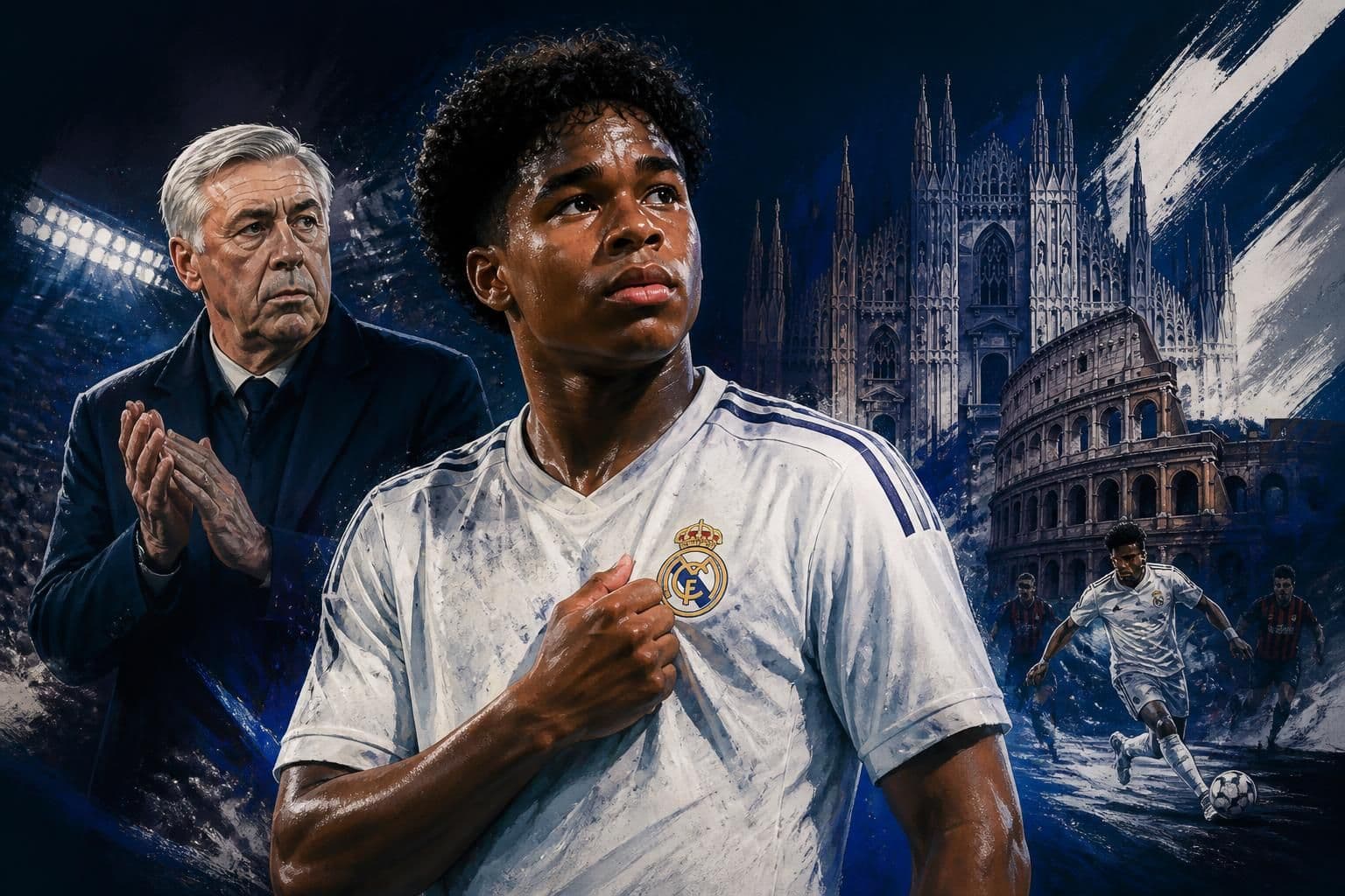 Endrick pode deixar o Real Madrid em janeiro