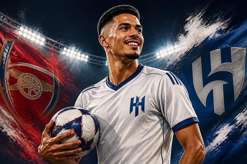 Arsenal vende Martinelli para Al-Hilal por 70 milhões de euros