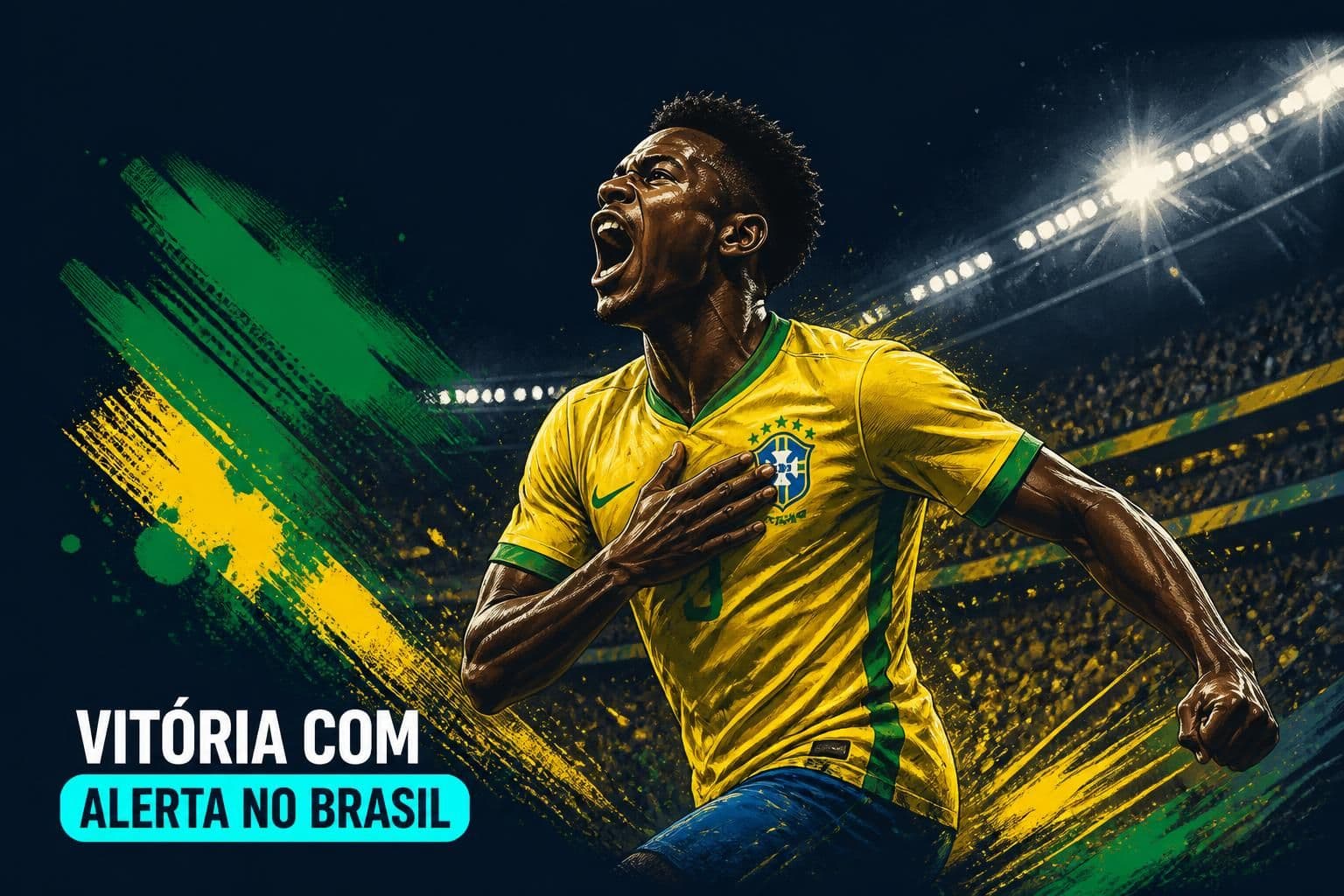 Brasil vence Haiti com brilho de Cunha e Vini Jr.