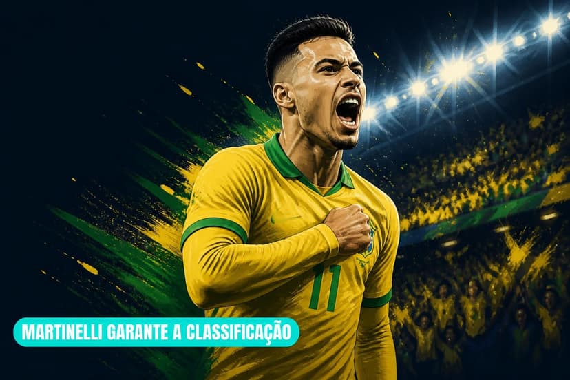 Martinelli decide contra o Japão e garante Brasil na Copa