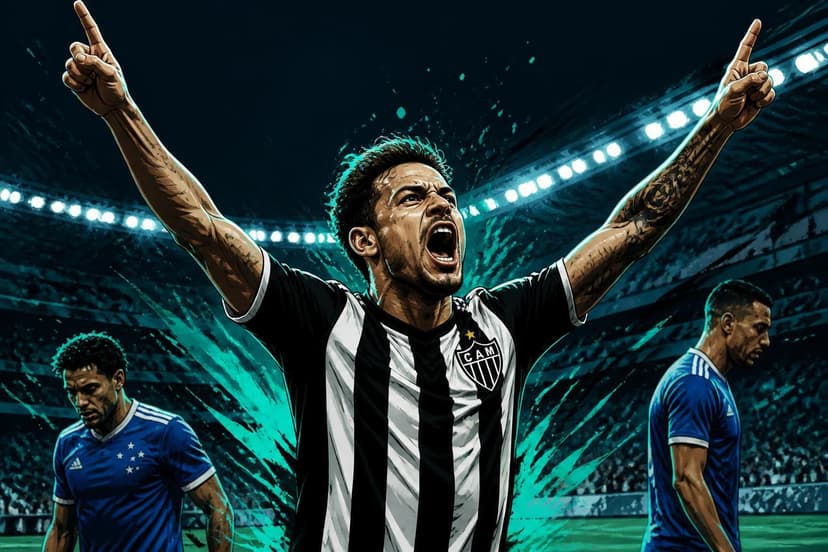 Atlético-MG elimina Cruzeiro e avança às semifinais da Copa do Brasil