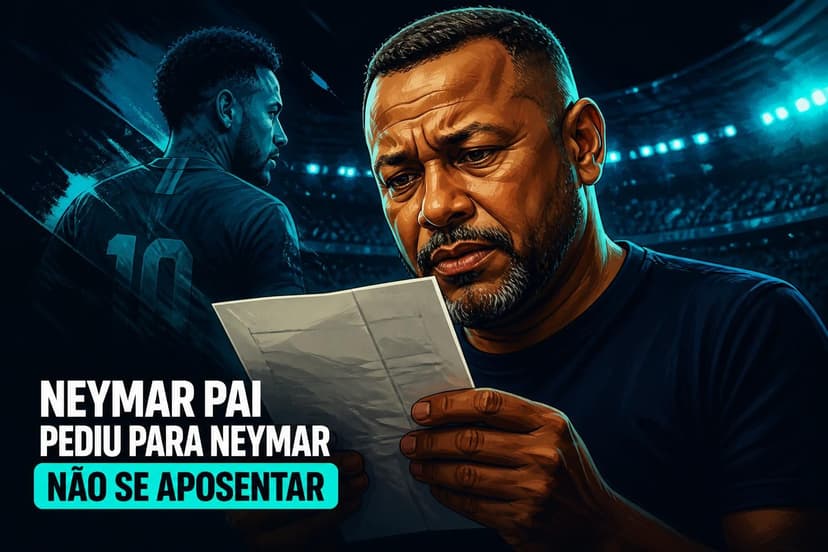 Neymar Pai pede para filho não se aposentar da Seleção
