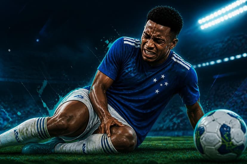 Sinisterra sofre nova lesão muscular no Cruzeiro