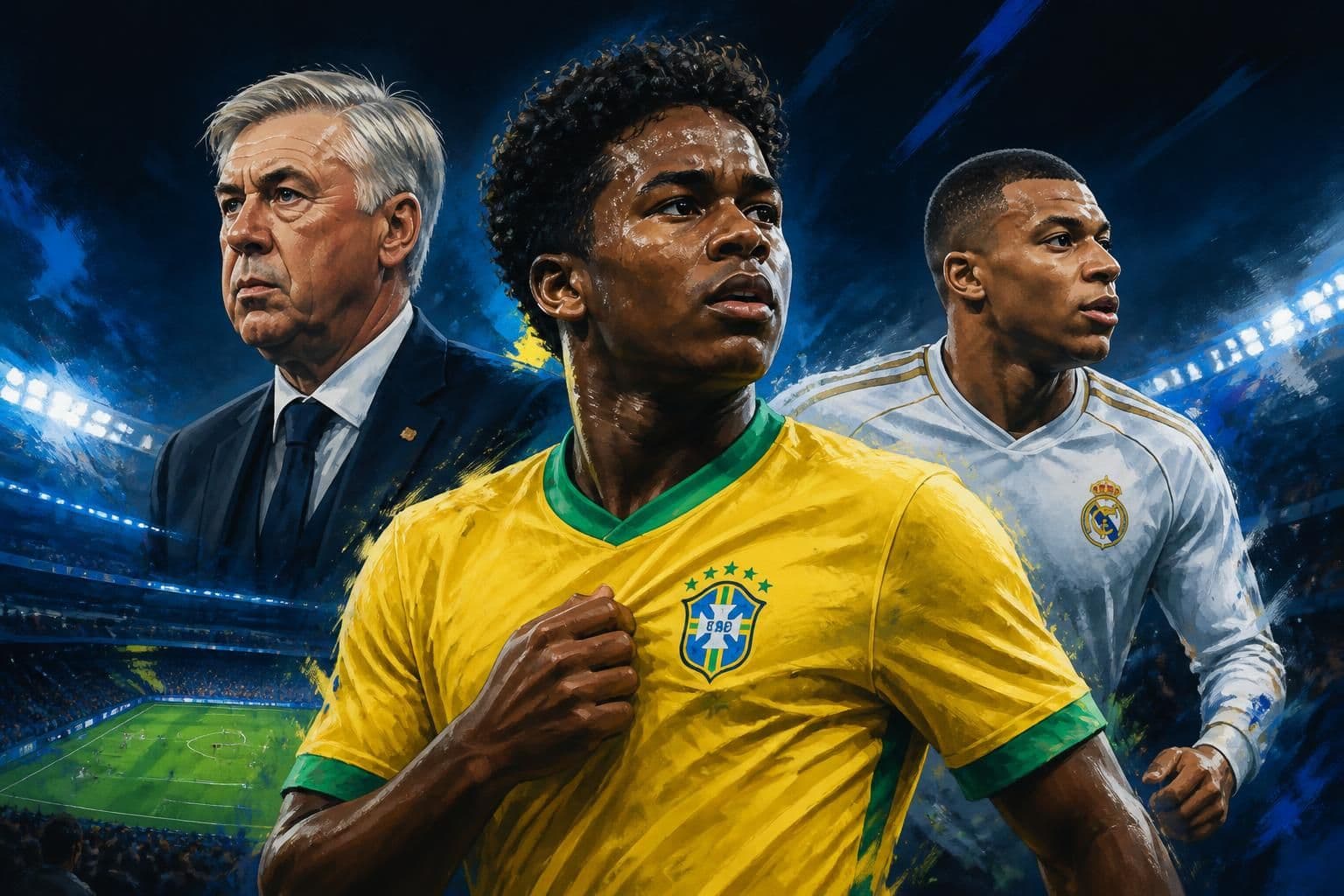 Endrick usa Seleção Brasileira para cobrar Real Madrid