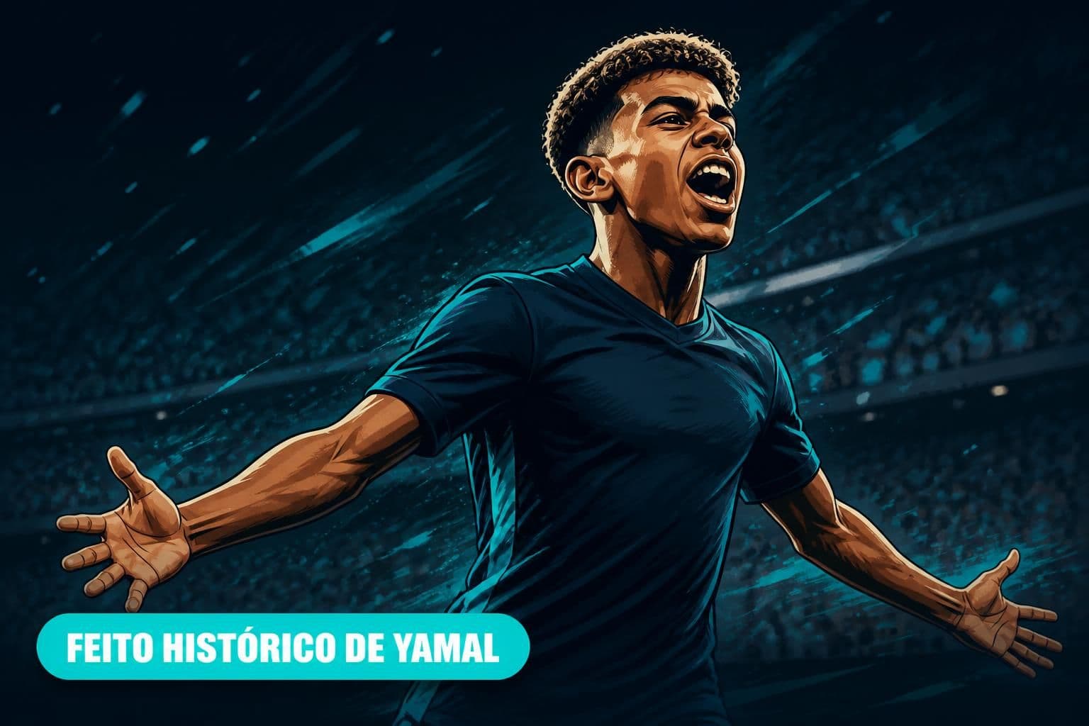 Lamine Yamal alcança feito histórico de Pelé na Copa