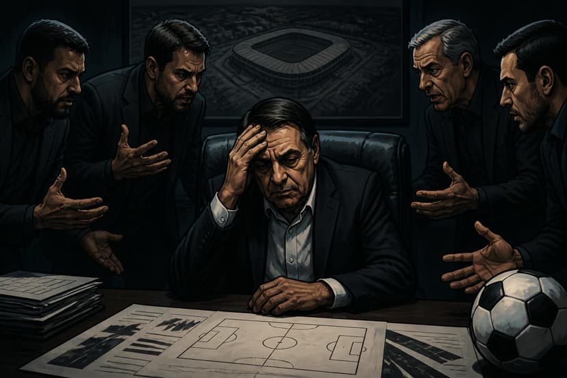 Crise no Corinthians: Osmar Stábile sob pressão