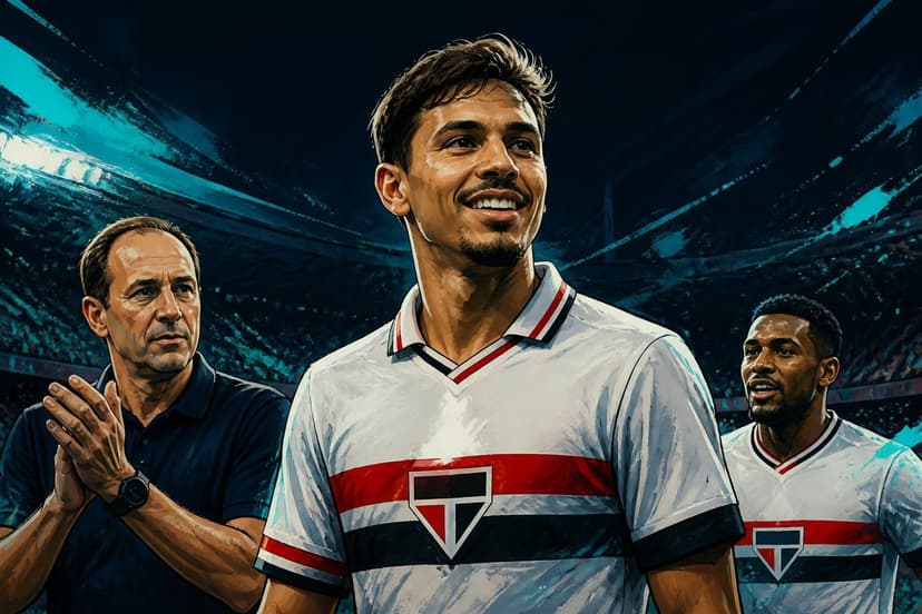 São Paulo apresenta lateral Iago como novo reforço
