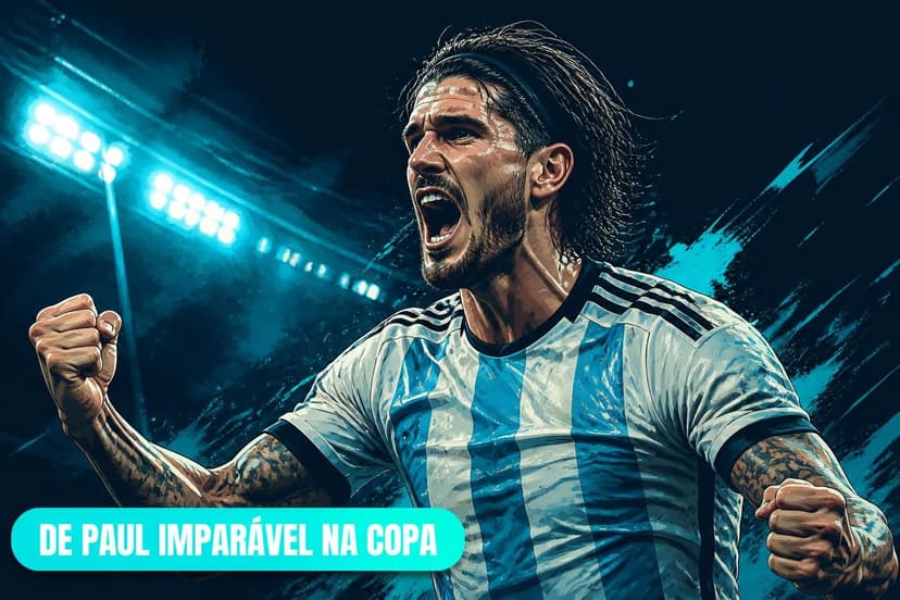 De Paul brilha na estreia da Argentina na Copa 2026