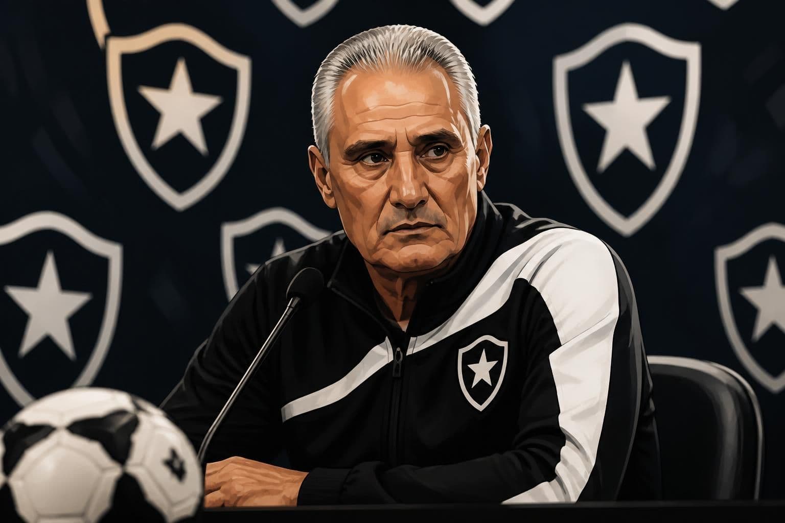 Tite é apresentado no Botafogo com nova comissão
