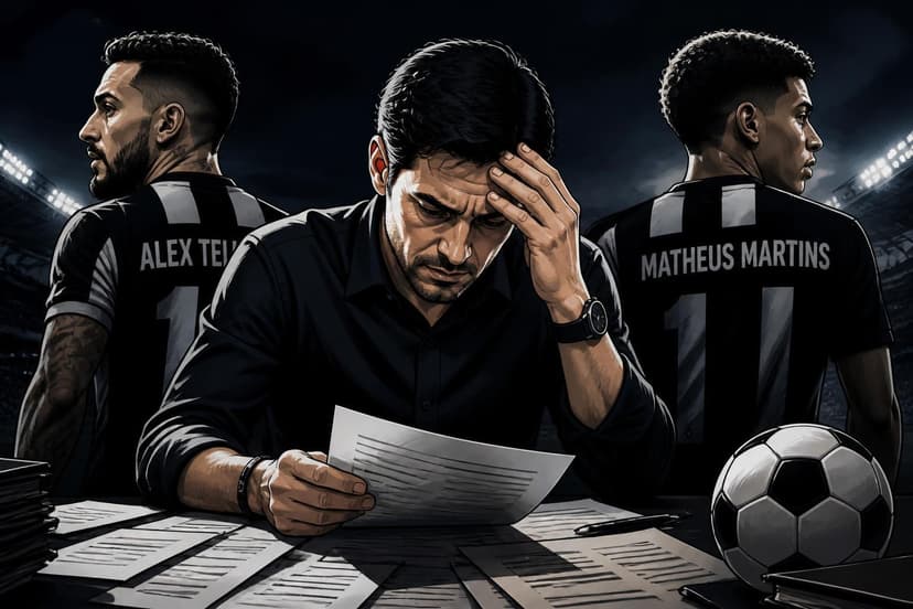 Botafogo busca atacante com urgência antes do fim da janela