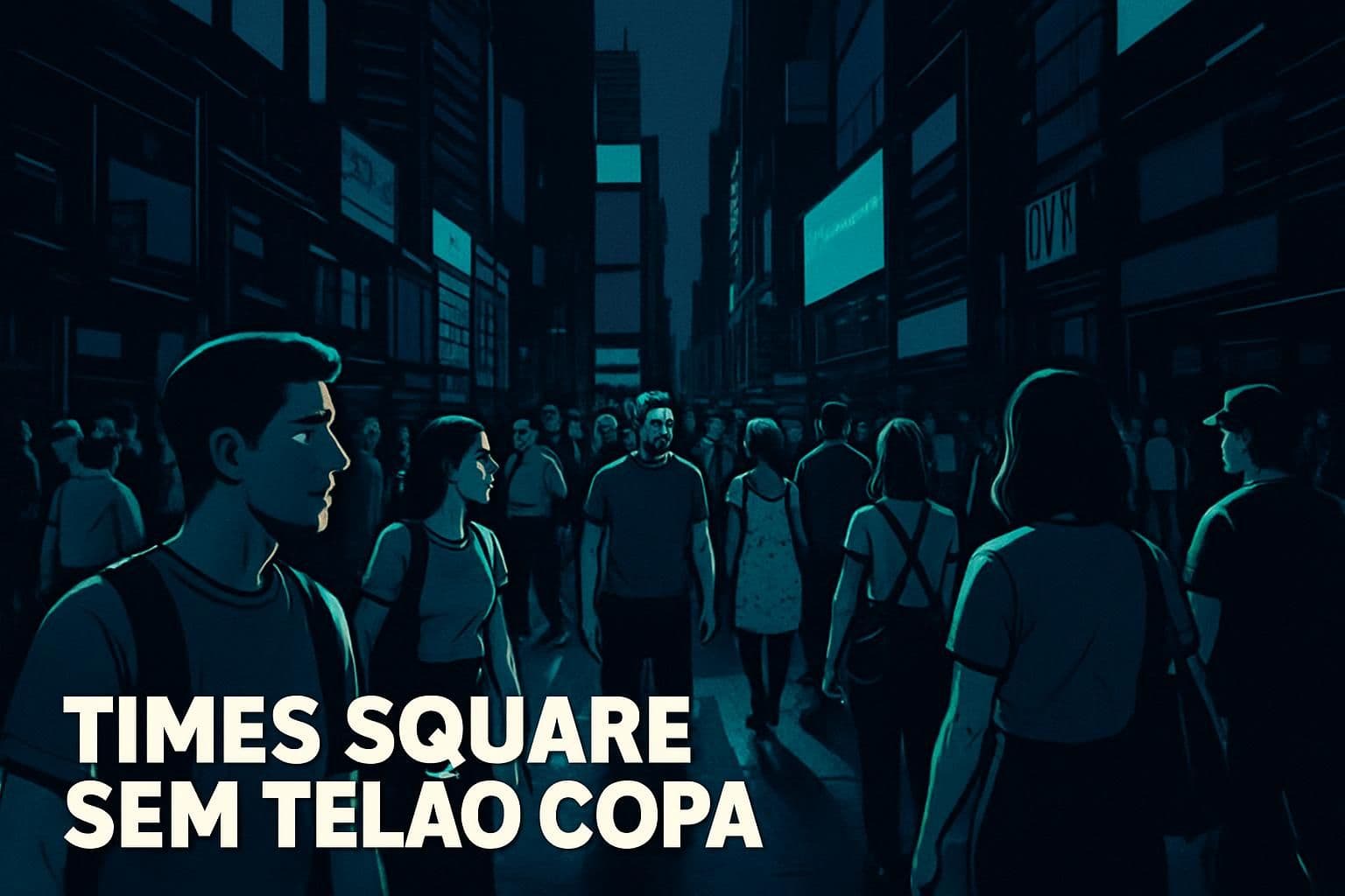 México abre Copa do Mundo em NY: Times Square sem clima