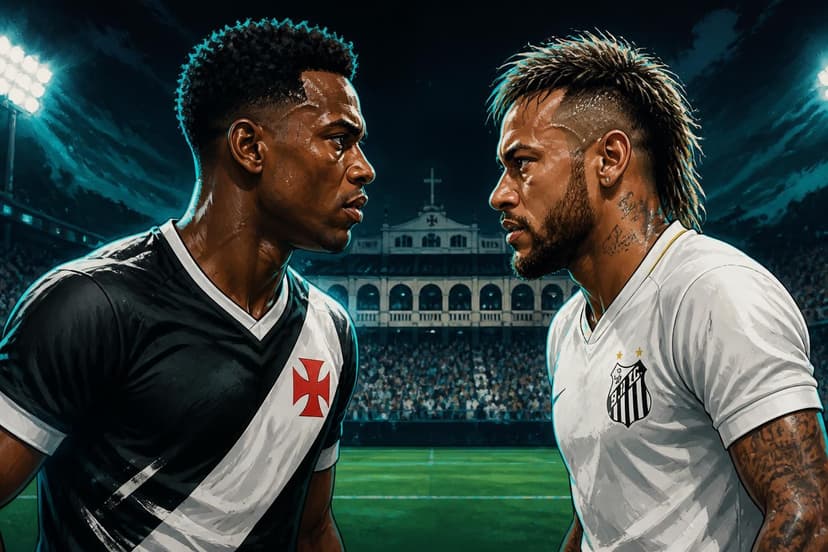 Vasco x Santos: O reencontro de Thiago Mendes e Neymar
