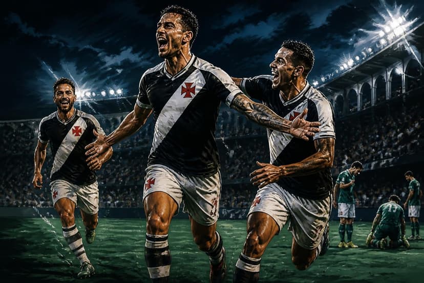 Vasco sai do Z-4 e ganha fôlego no Brasileirão