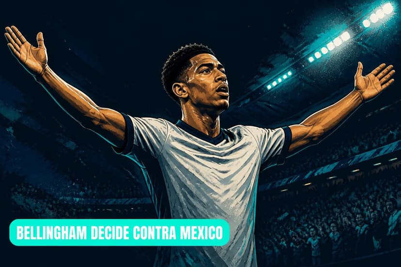 Inglaterra elimina México com 3 a 2 e avança nas oitavas