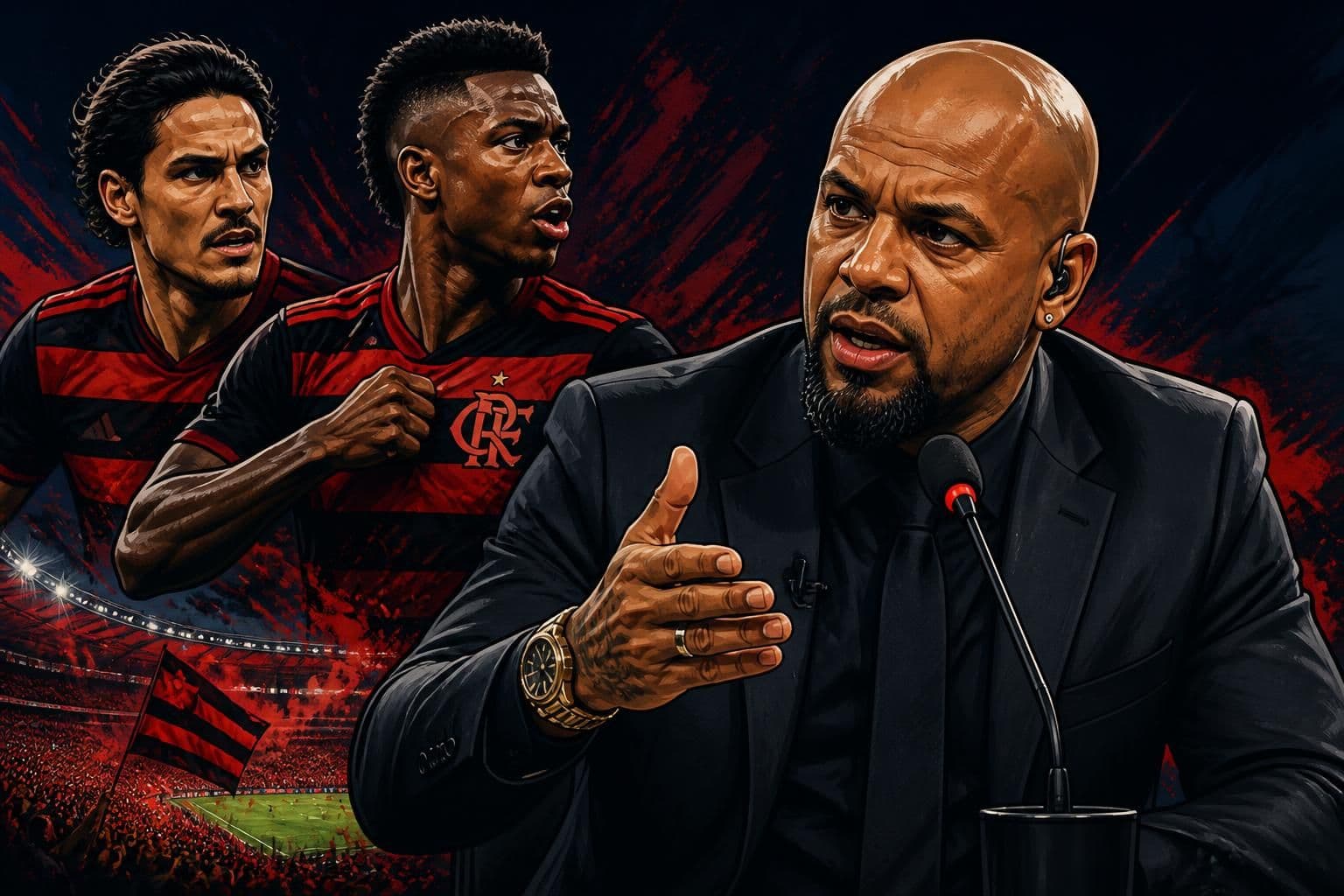 Felipe Melo critica Pedro e cobra seriedade do Flamengo