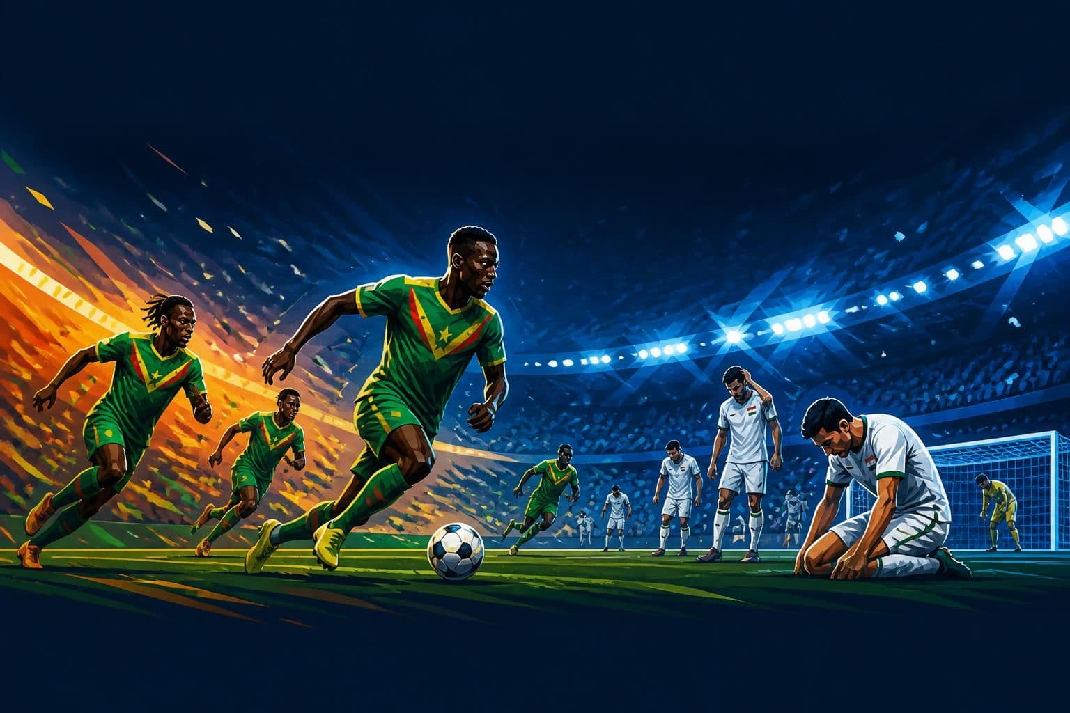 Senegal x Iraque