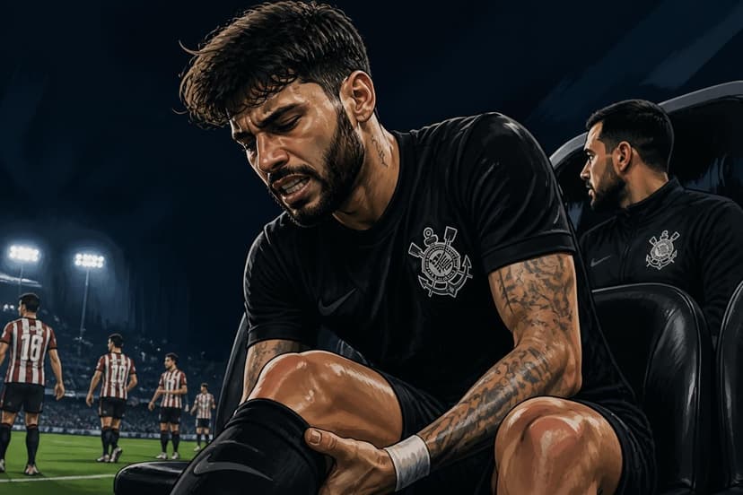 Yuri Alberto desfalca Corinthians na Libertadores por lesão