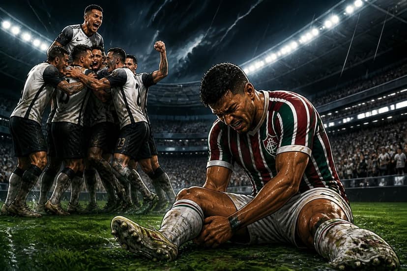 Hulk passa mal e vomita em jogo do Fluminense