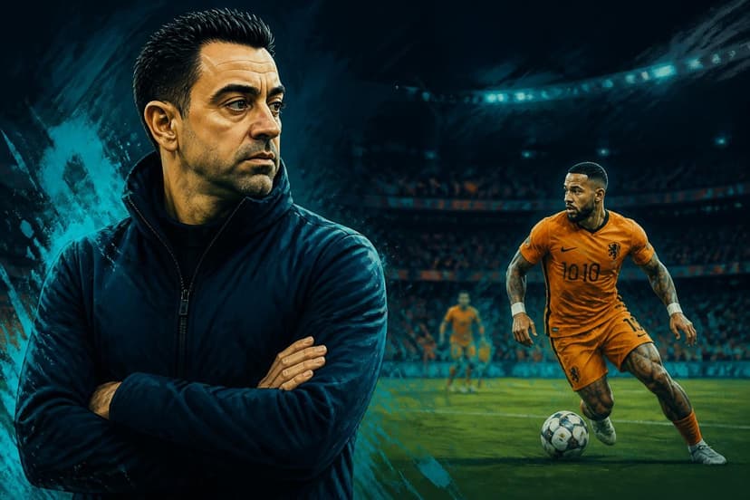 Xavi anuncia primeira convocação da Holanda sem Memphis Depay