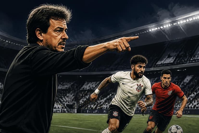 Diniz critica gramado da Neo Química Arena após empate