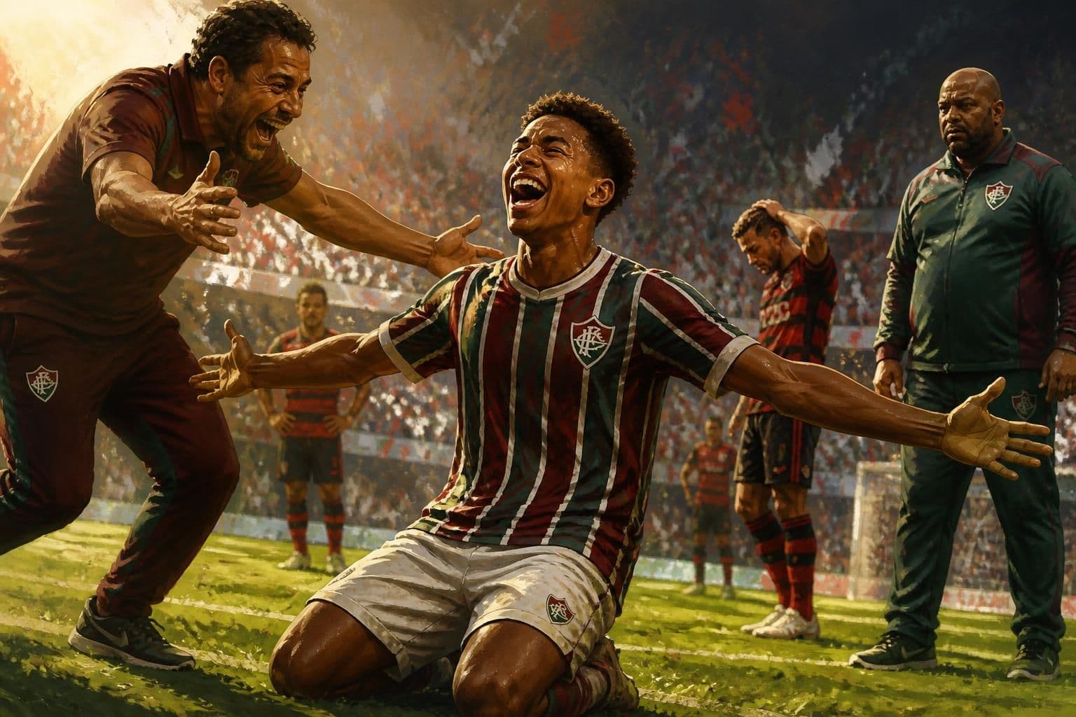 Fluminense vence Flamengo no Carioca sub-20