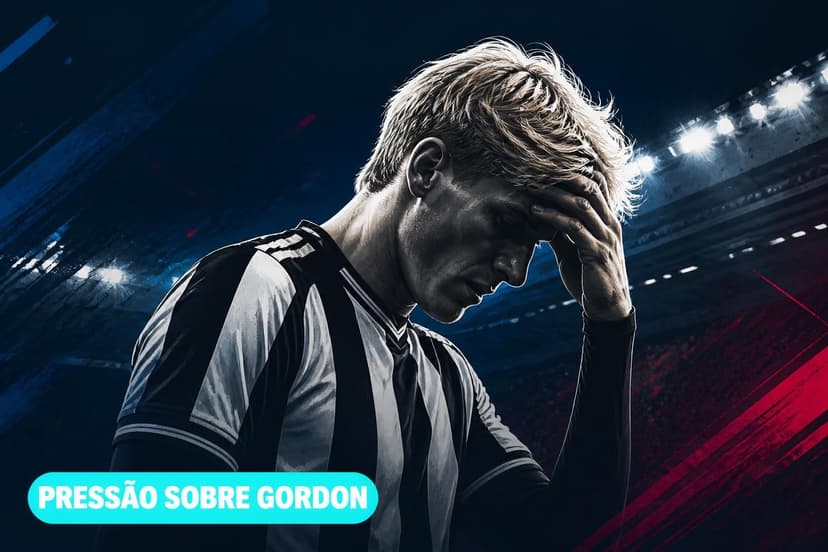 Anthony Gordon sob pressão na Copa do Mundo