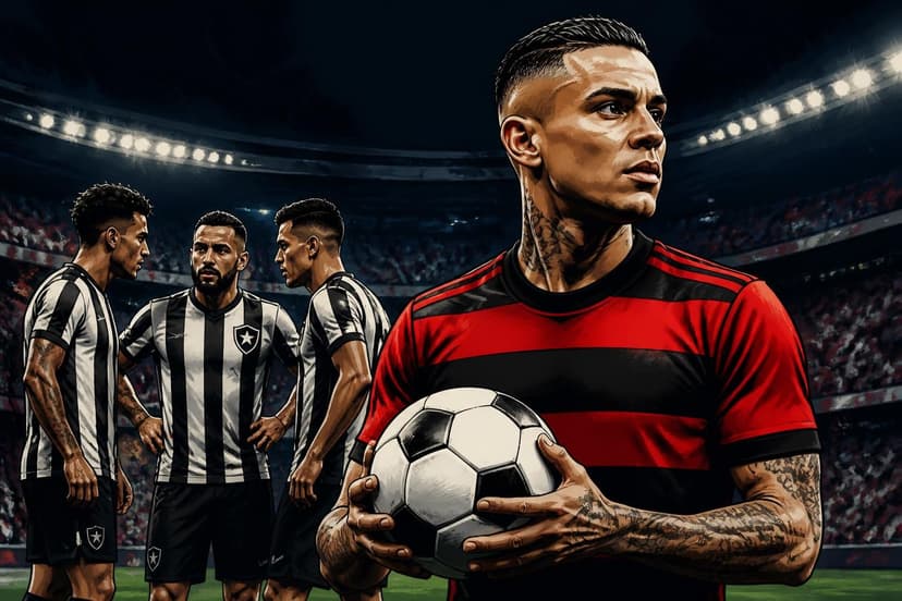 Botafogo busca Cebolinha do Flamengo e alternativas para o ataque