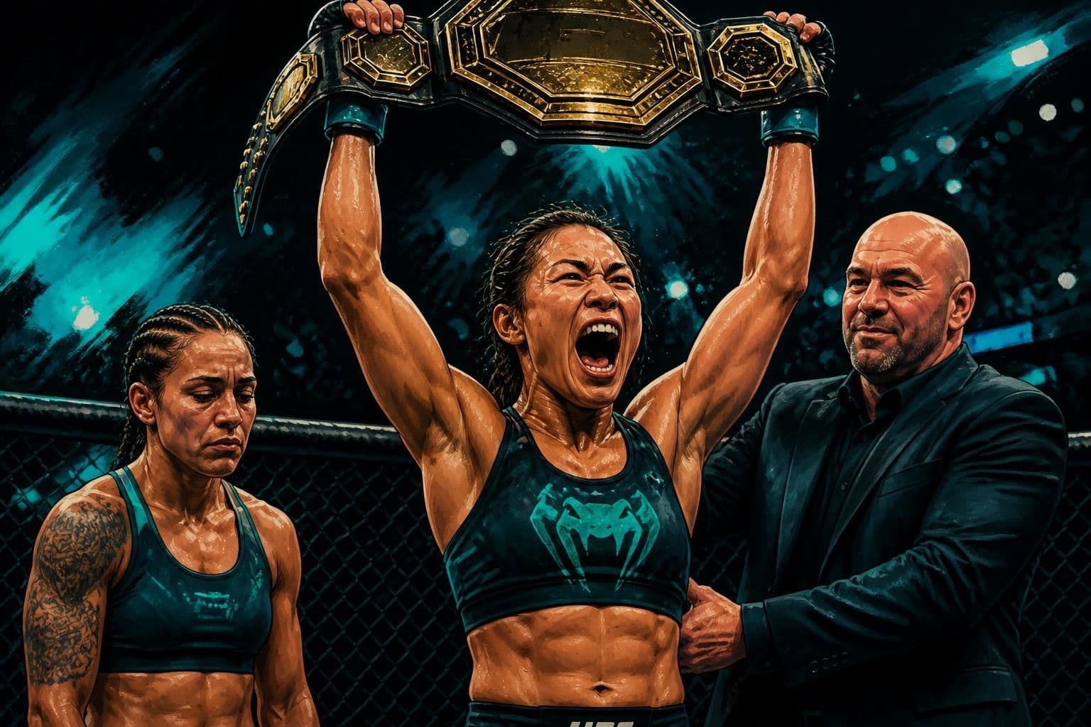 Tina Black nocauteia e vence TUF 34
