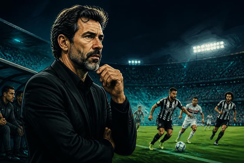 Domínguez cita peso do clássico e derrota para o São Paulo