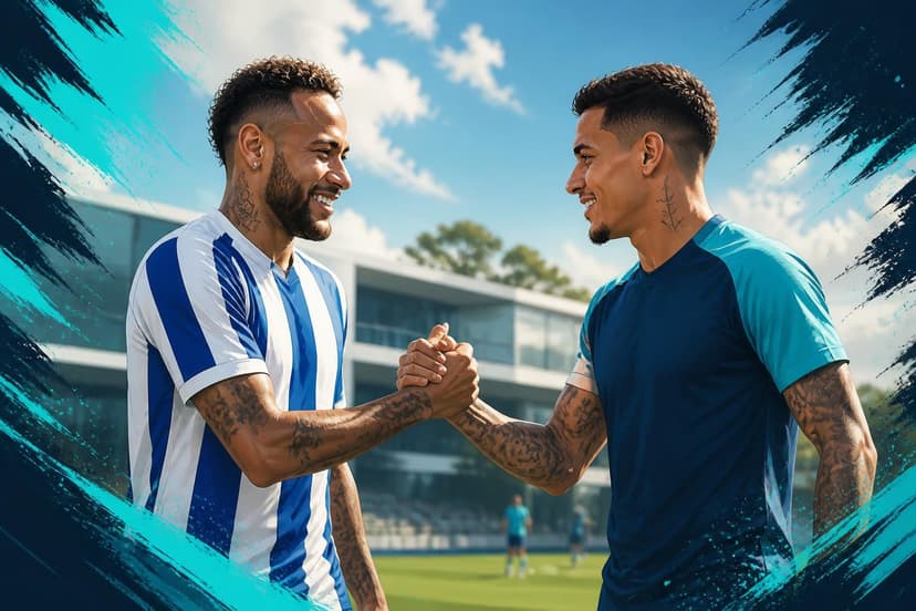 Neymar anuncia Coutinho no Santos antes do clube confirmar contratação