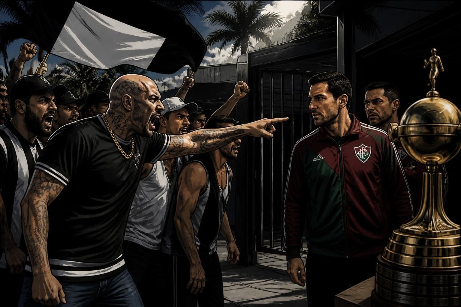 Torcidas organizadas cobram elenco do Corinthians no CT