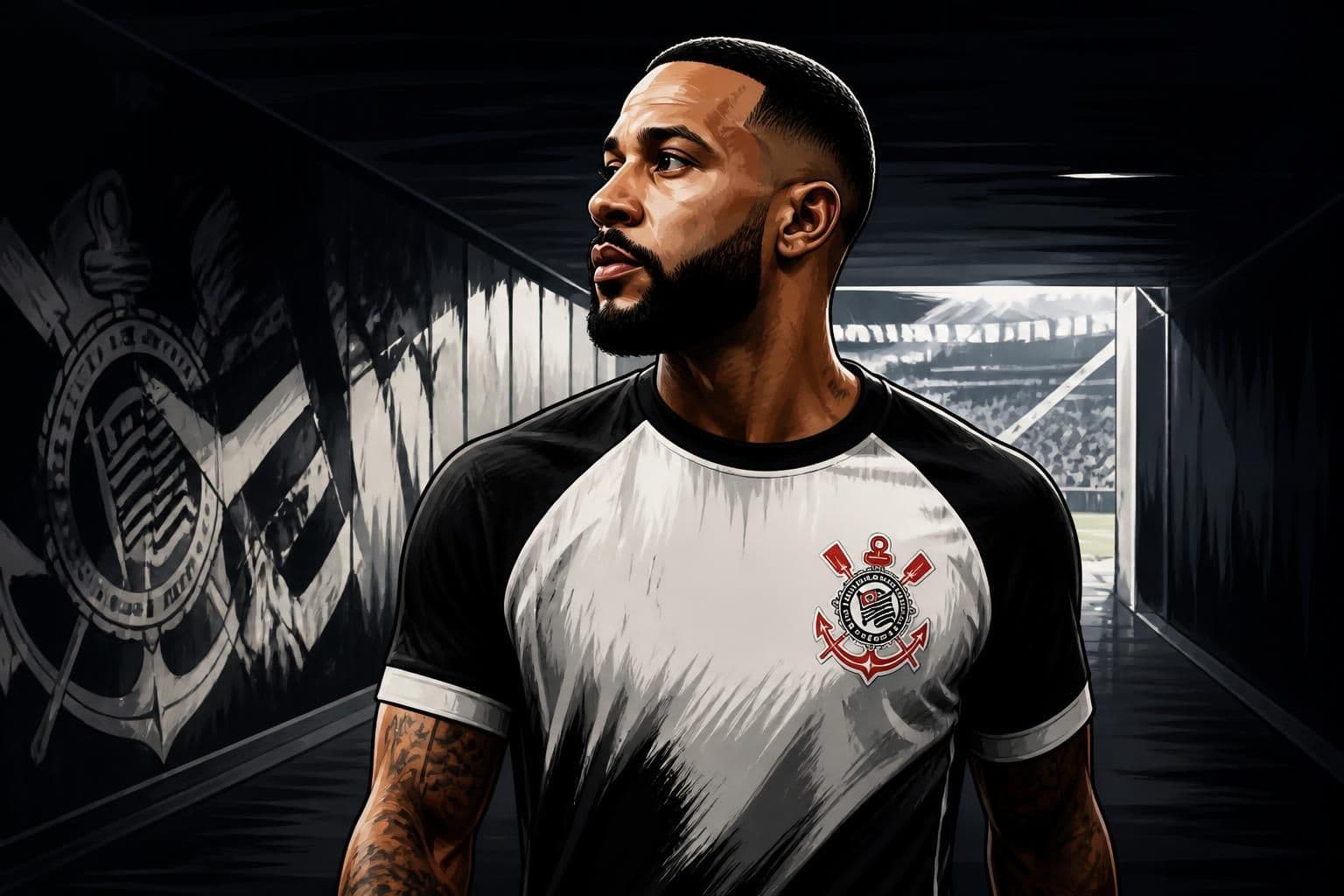 Memphis Depay e o impasse no Corinthians