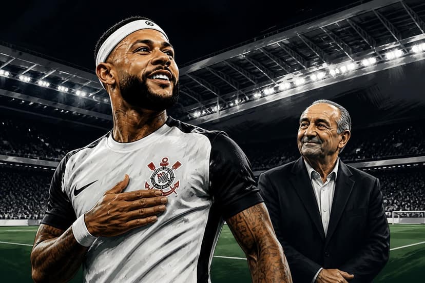 Corinthians planeja renovação de Memphis Depay nos próximos dias