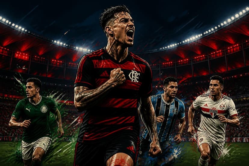 Brasileirão volta: Flamengo persegue Palmeiras no topo