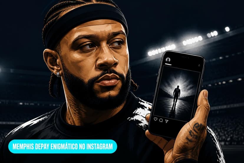 Memphis Depay faz post enigmático e renovação com Corinthians é incerta