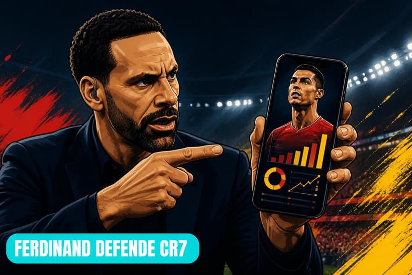 Rio Ferdinand defende CR7 após eliminação de Portugal