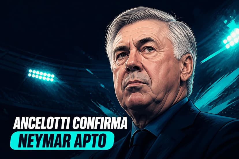 Ancelotti confirma: Neymar pode jogar 90 minutos contra a Noruega