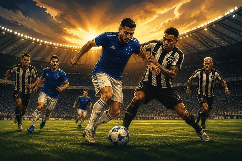 Cruzeiro x Botafogo: Onde assistir, horário e escalações