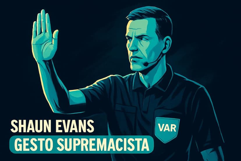 Árbitro VAR é acusado de gesto supremacista na Copa 2026